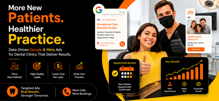 Dental Performance Marketing (Google and Meta Ads)