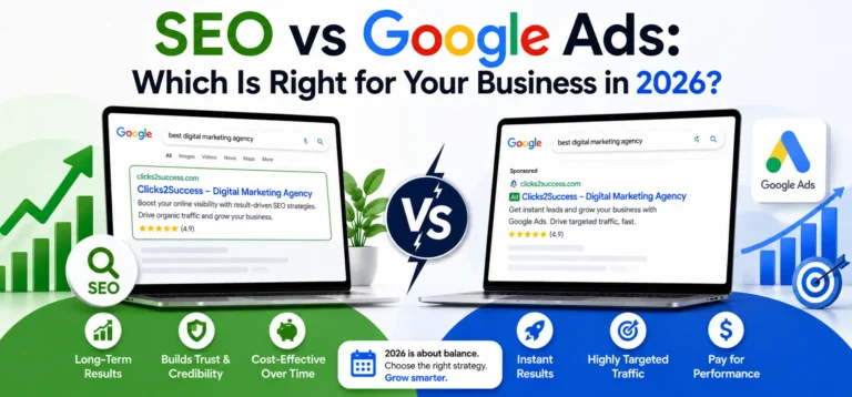 SEO vs Google Ads