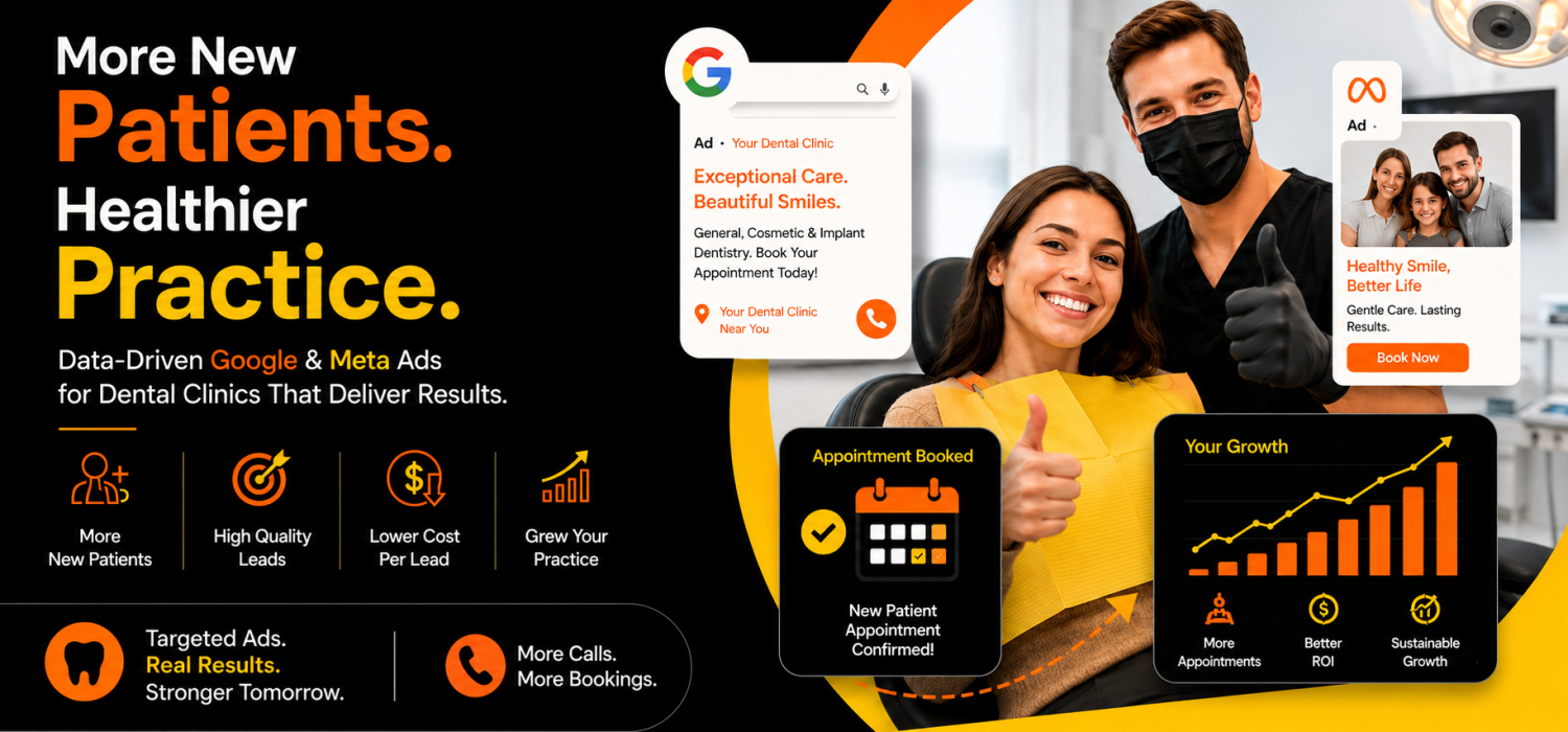 Dental Performance Marketing (Google and Meta Ads)